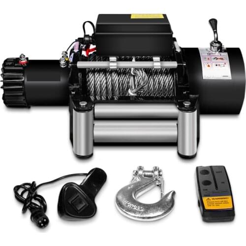 Electric Twisting Plate 12V Car Household Small off-Road Vehicle Self-Rescue Car Crane Electric Winding Machine 24V