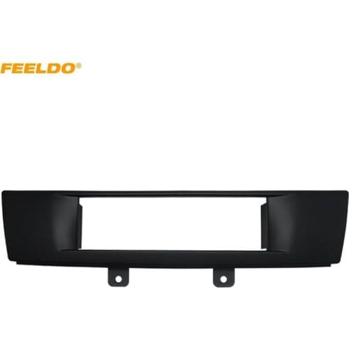 FEELDO 1Din Car CD Radio Fascia Frame Panel for ROVER MG6 2008+ Stereo Dash Installation Frame Kit Trim Bezel #5216