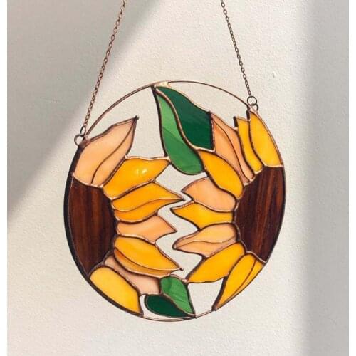 Exquisite Lightweight Balcony Attractive Hanging Ornament Acrylic Hanging Ornament Stained Home Decor