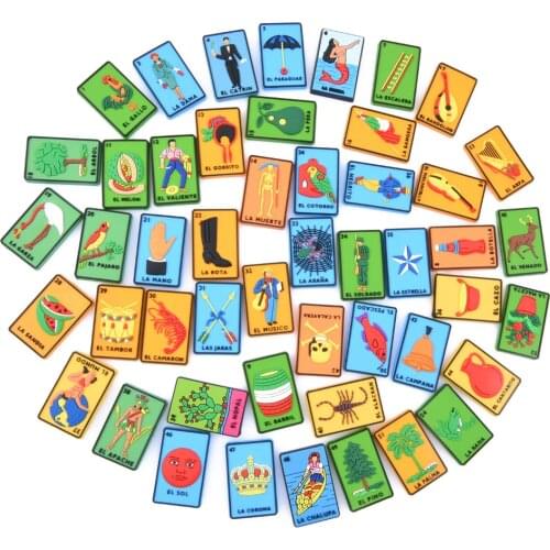 Mexico Loteria Croc Custom Shoe Charms Mexican Lottery Tarot Cards Decorations Sz Sm El Sol Alarcan Gallo Calavera Accessories