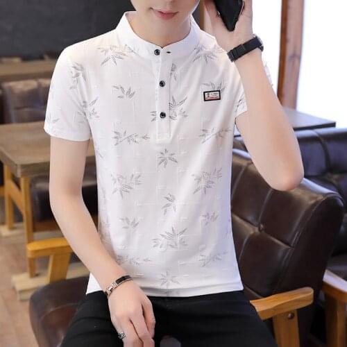 Men Polo Shirt Classic Casual Shirt Stretching 95% Cotton Comfortable Men Tees Big Size 4Xl Men Shirts Fashion Clothing