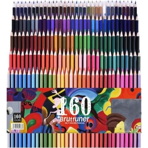 CHENYU 120/160 Colors Wood Oil Colored Pencils Set Artist Painting For Drawing Sketch School Gifts Art Supplie Dropshipping