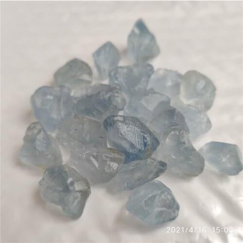 Natural Stone Mineral Specimens Madagascar Stone Home Decor Celestite Blue Celestite Crystal Blue Stone Celestine Stone