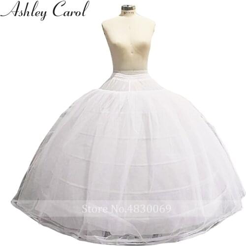 Hoops Crinoline Ball Gown Wedding Petticoat Falda