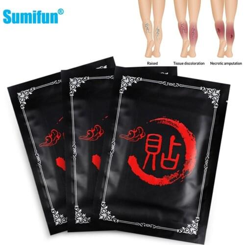 8pcs/bag Chinese Herbal Medicine Patches Cure Spider Veins Varicose Treatment Plaster Varicose Veins Vasculitis Natural Sticker