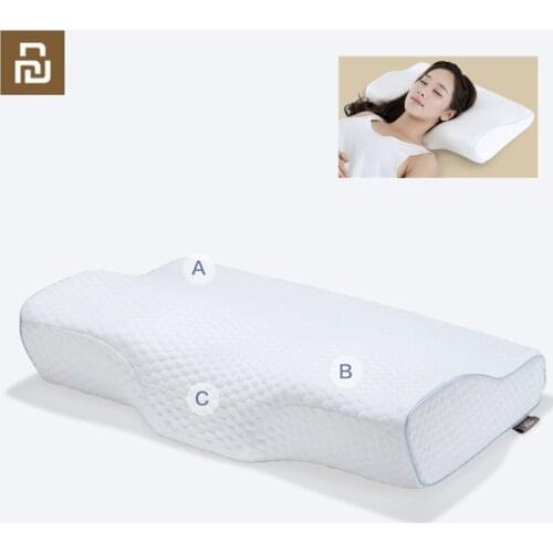 Youpin 8H Butterfly Design Memory Pillow Soft H2 Neck Protection Anti-bacteria Slow Rebound Cotton Pillow Health Care Cervical