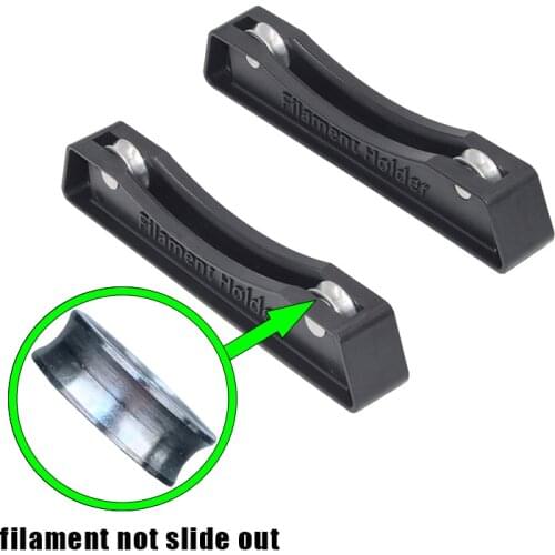 Shelves-Supplies Filament Holder Tabletop Spool 3D Printer Material Fixed Seat For ABS PLA 3D Printing Black-Rack Tabletop