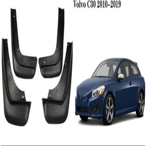 4pcs Front & Rear Fender for 2010-2020 Volvo C30 V40 V60 Car Mud Flaps Splash Guard Mudguard Mudflap