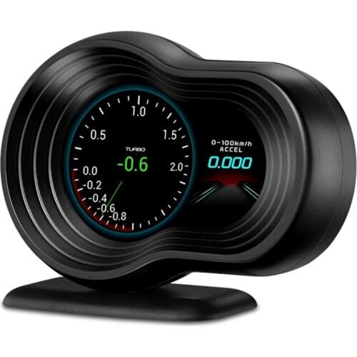 F9 New Head Up Display Digital Odometer Auto Display OBD2 Smart Car HUD Gauge+GPS+ navigation Security Alarm Water&Oil temp RPM