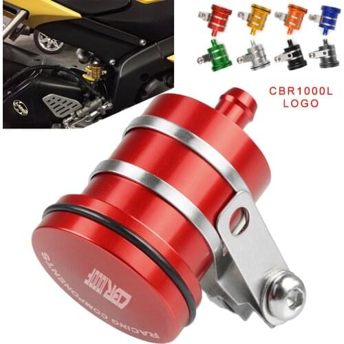 For Honda CBR1000F SC24 CBR 1000F 1993-1998 1994 1995 1996 1997 CNC Motorcycle Rear Brake Fluid Reservoir Clutch Tank Oil Cup