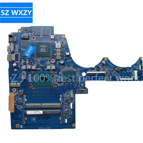 For HP OMEN 15-AX Laptop Motherboard With SR3Z0 i5-8300H CPU GTX1050 2GB GPU L30704-601 DAG35NMB8C0 MB 100% Tested Fast Ship
