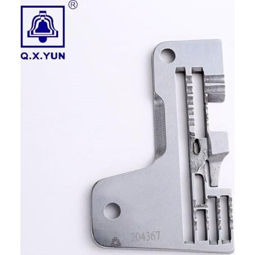Q X YUN Sewing Machine Parts Needle Plate 204367 204366 204368 For PEGASUS L32-38 Good quality activity tongue