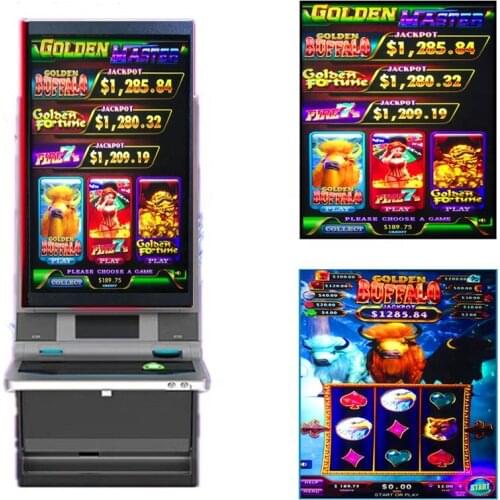 Coin slot machine game hd touch screen operation 3 in 1 vertical slot machines