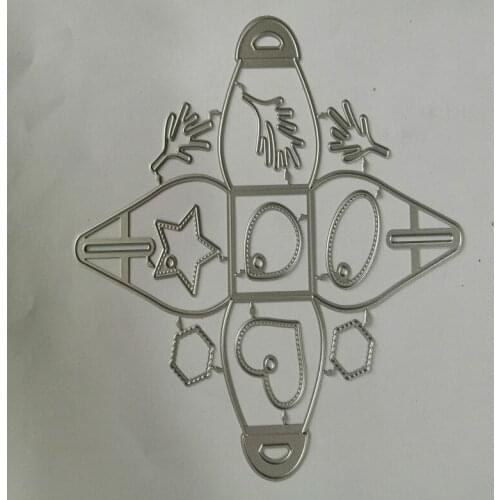 YINISE CUT Metal Cutting Dies For Scrapbooking Box Stencils Scrapbook DIY Album Cards Decoration Embossing Die Cuts Cutter