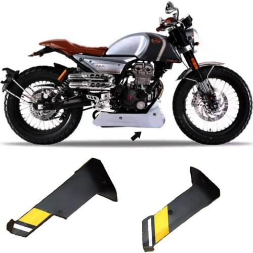 Lower Shroud Lower Guard Plate Bottom Plate Motorcycle Accessories For FB Mondial HPS 125