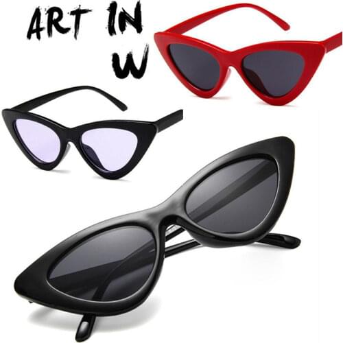 Sexy Small Cat Eye Sun Glasses Cycling Glasses Beach Fishing Glasses Retro Vintage Sunglasses Women Vintage Cateye Goggles