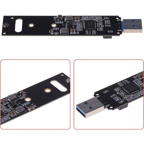 Portable High Performance NVME to USB Adapter M.2 SSD to Type-A Card USB 3.1 Gen 2 Bridge Chip to M2 SSD Key M for Windows for