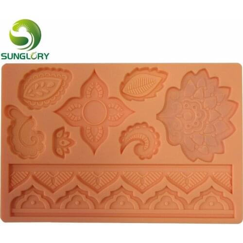 Gum Paste Fondant 3D Silicone Cake Mold Soap Moldes De Silicona DIY Baking Mould For Cupcake Decoration Cake Decorating Tools
