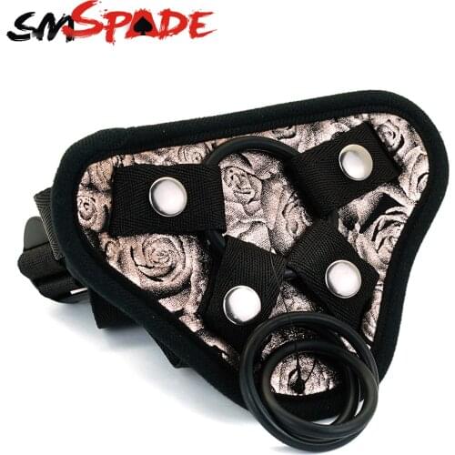 Smspade Strap on Dildo Sex Product For Womens Mens Harness With Dildo Sex Wear Adult bdsm Slave Games Sex Tools Shop For Couples