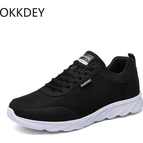 Light Weight 2020 Men Sneakers Gray Black Running Shoes Men High Quality Adult Men Casual Shoes Fashion Outdoor Jogging Shoes