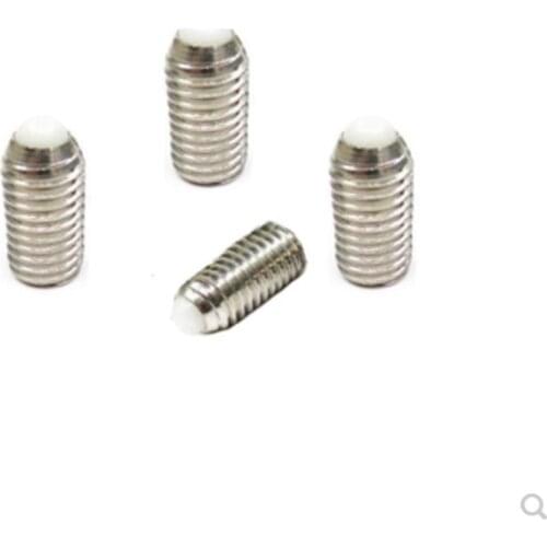 20Pcs M3 M4 M5 M6 M8 Stainless Steel Wave bead Screws nylon plastic Ball head spring Plunger Positioning beads bolt