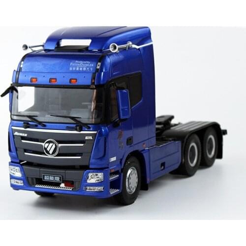 High quality 1:24 Fukuda Auman GTL&EST-A truck alloy model,collection gift,simulation metal engineering models,free shippin