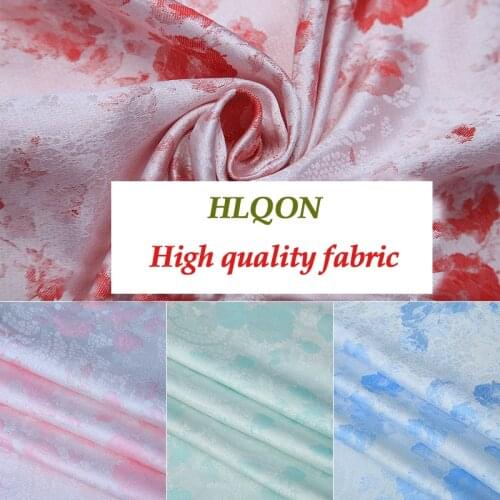 High-end jacquard brocade fabric for DIY sewing clothes, curtain,cushion patchwork upholstery
