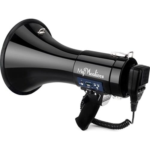 High-power megaphone multi-function 50W loudspeaker speaker rechargeable recording outdoor handheld
