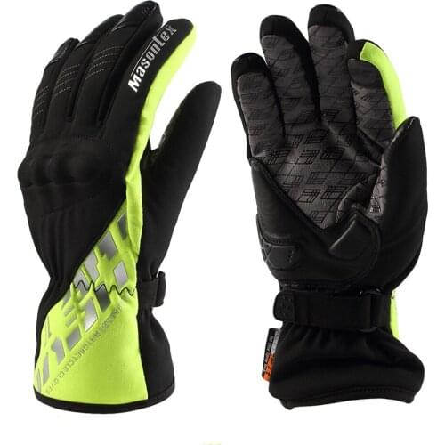 Winter Cycling Windproof Waterproof Gloves Skating Bicycle Motorcycle Touch Screen Warmproof Gloves