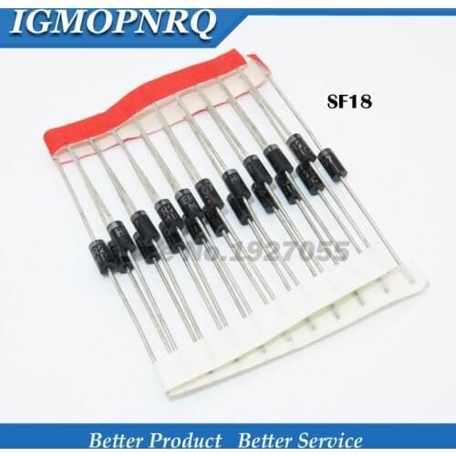 100PCS SF18 DIP Shottky Barrier Rectifiers Rectifier Diode New