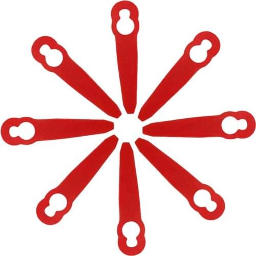 8pcs Plastic Trimmer Blades for stihl PolyCut 2-2 FSA 45 Lawnmower Grass Easy Trim Trimmer Garden Tools