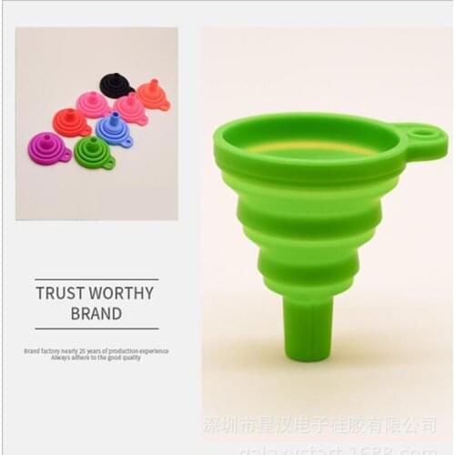Diamond Painting Accessories Foldable Silicone Funnel 5d Diamond Embroidery Accessories Tools for Filling Drills Beads