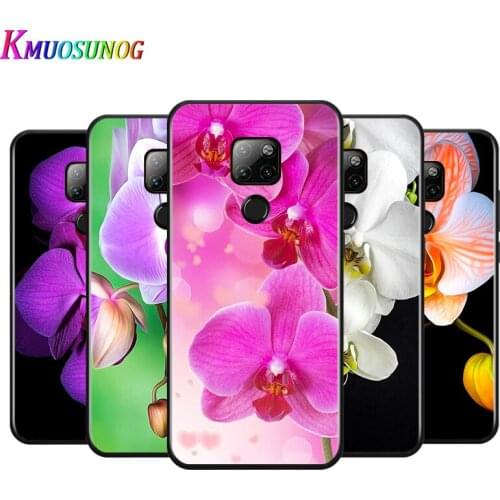 Orchid Flowers for Huawei P Smart Z S Pro Plus 2021 2020 Nova 7i 7 6 SE 5i 5Pro 4E 4 3i 3e 3 2 2i Lite 2 Phone Case