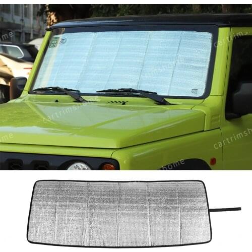 Front Windshield Sunshade Heat Shiled Sun Visor Mat Cover For Suzuki Jimny 2019