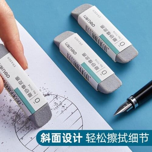 1pcs Deli Eraser for Pen Fountain Pen Ballpoint Pen Prizes for Kids Cute School Accessories Office Supplies Ink Erasers Art Item