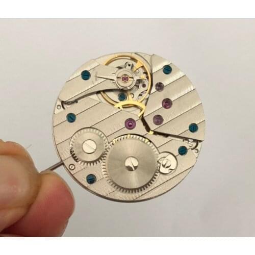 17 jewels mechanical Asian 6497 hand-winding Movements fit for Mens watch jx04a
