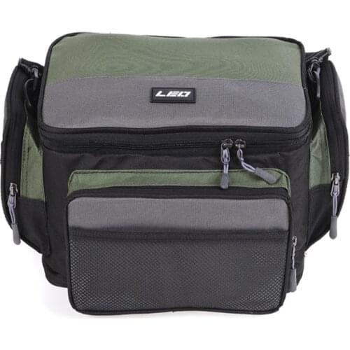 Multifunctional Fishing Bag Oxford Fishing Reel Lure Gear Storage Case Outdoor Carp Fishing Shoulder Crossbody Bags