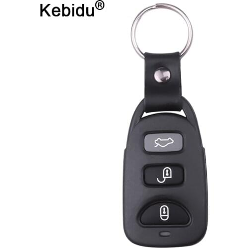 Fashion 433mhz Controller Black Electric Garage Door Remote Control Key Fob Cloning Cloner 3 Keys Portable Gate Controller