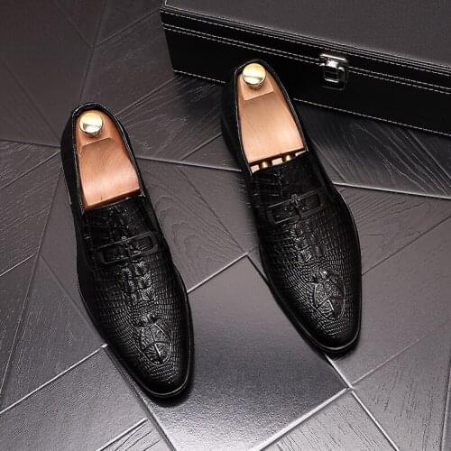Men Moccasin Shoes Oxford Leather Loafers Summer Mens Trend Boat Men Brand Formal FlatsTrending Hot Products High Quality
