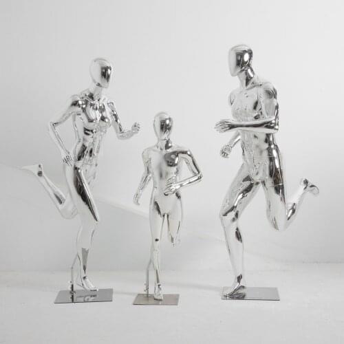 Muscle Sports Model Boys And Girls Running Mannequin Clothing Display