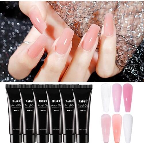 Nail Extension Gel Set Natural Safe Nail Polish Kit Safety and Environmental Protection Healthy and Durable