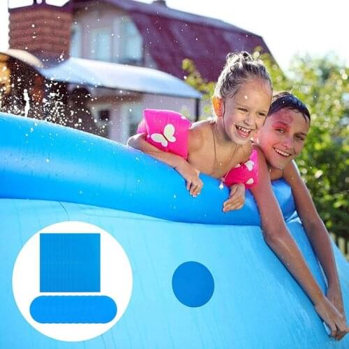 20PcsSelf-Adhesive PVC Repair Patches, Vinyl Pool Liner Patch Boat Repair Rubbers for Inflatable Boat Raft Kayak Canoe