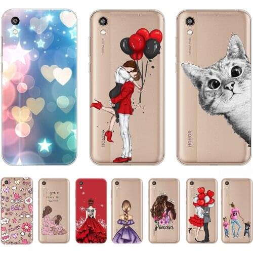 For Honor 8S 2020 Silicon Case Fahion Soft Shell Phone Back Cover for Honor 8 s 2020 5.71inch Shockproof Funda Coque Etui Bumper