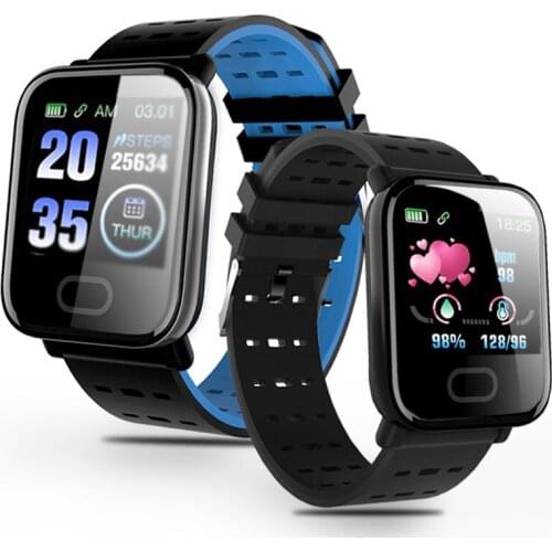 A6 Smart Watch Men/Women Heart Rate Monitor Blood Pressure Waterproof Bracelet Sports Smartwatch Fashion Clock For IOS Android