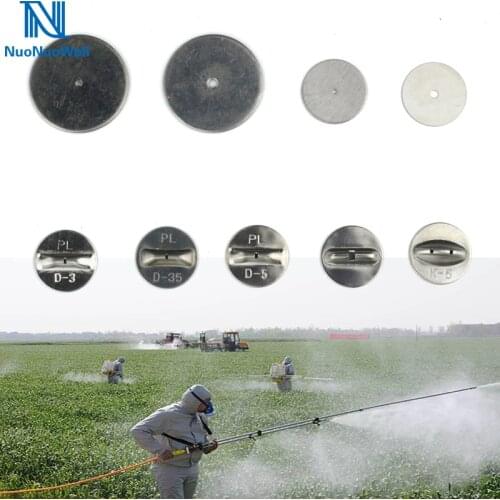NuoNuoWell Replaceable Irrigation Spray Nozzle Flat Sprinkler Round Fan Shape Plant Protection Fighting Machine Supplies D-5 K-5