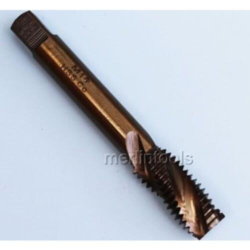 M16 x 2.0 HSS Spiral Cobalt Right hand Thread Tap for Stainless Steel