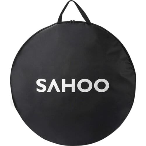 Sahoo 2Pcs Bicycle Soft Wheel Bag Wheelset Bag Wheel Carrying Bag Intended for Transporting Your Wheel