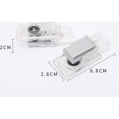 2pcs Led car door light For Cadillac XT5 XTS ATS SRX CT6 Logo Laser Projector Light emblem Accessories