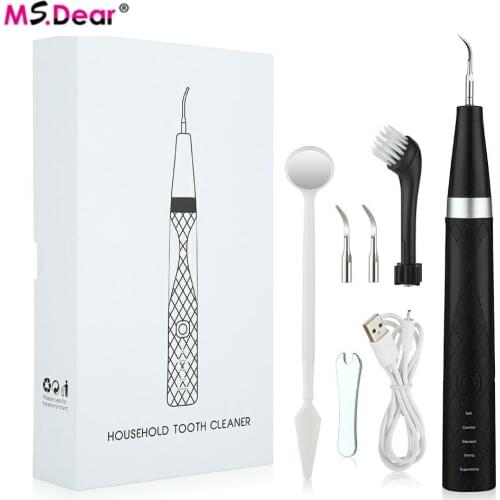 Ultrasonic Dental whitener Scaler Oral Irrigator Tooth Cleaner Tartar Stains Remover Teeth Whitening Oral Hygiene Tools