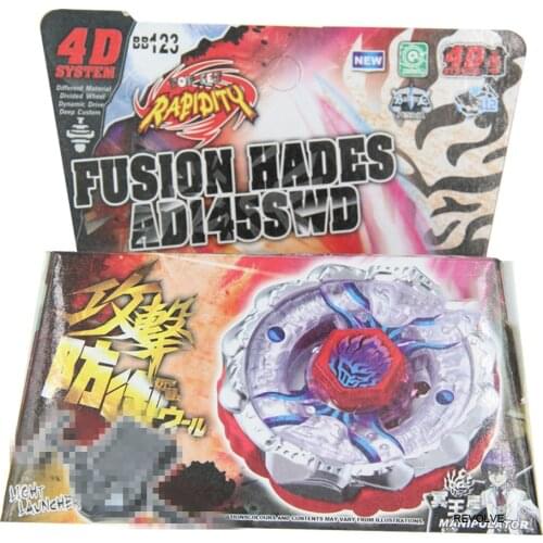Fusion Hades Bey Spinning Top blade BB-123 (AKA Firefuse Darkhelm) 4D System Drop Shopping